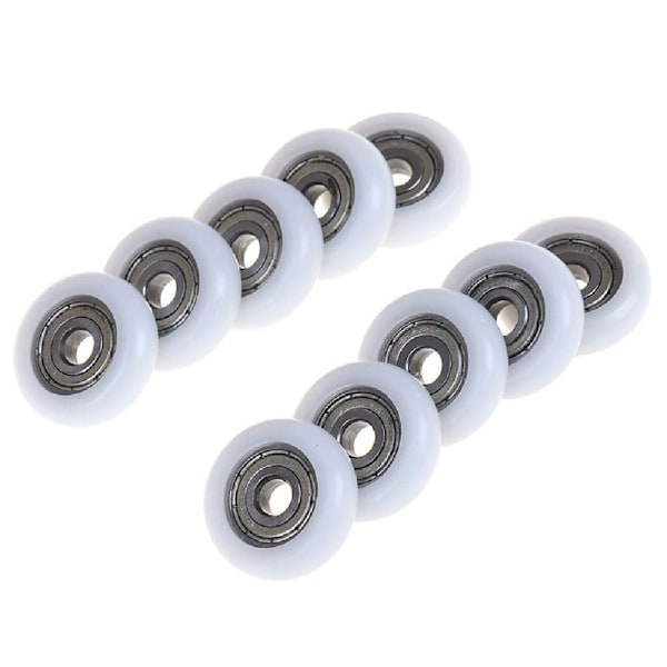 5 stk. Dør- og Vindue Rullehjul Dusj Rulle Glidehjul 5 pcs 5 pcs