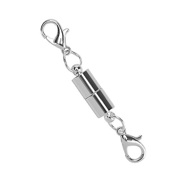 12 stk. magnetiske smykkelåse, magnetiske hummerlåse, magnetiske kædelåse, smykkelåse, kæder til gør-det-selv halskæder og armbånd