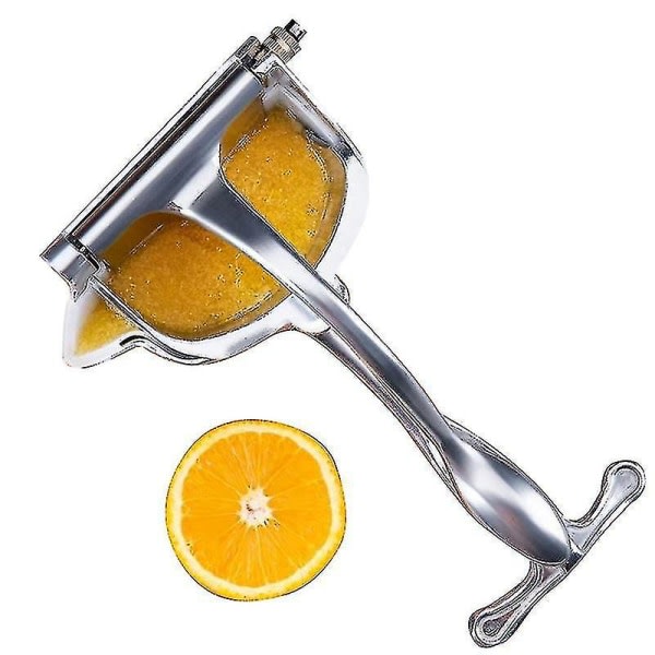 Sitronsaftpressere Sitruspressere Manuelle fruktjuicere Aluminium Heavy-Sølv Kjøkkenredskapspressere