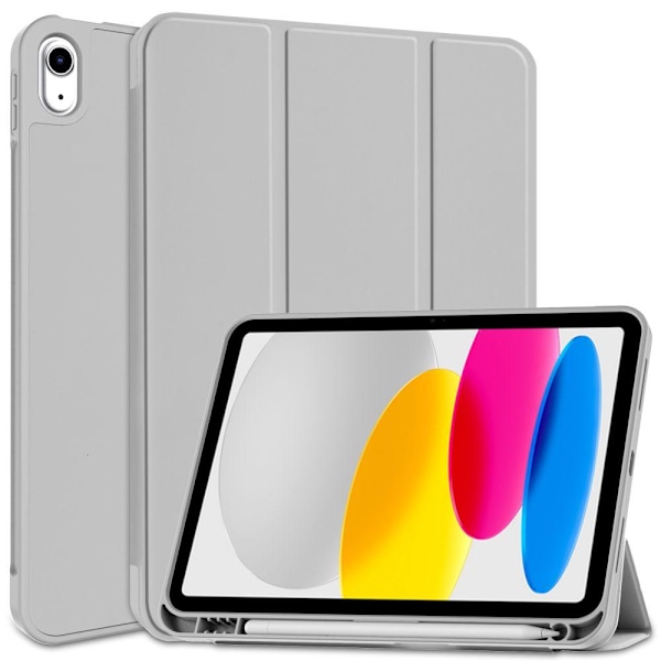 Tech-Protect iPad 10.9 2022 Case SmartCase Penholder Grå