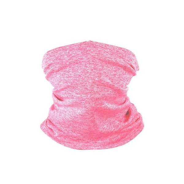 Multifunktionell bandana med filterficka Rosa Pink Rosa