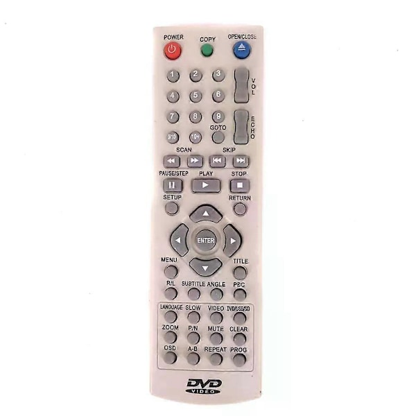Ny Ersättnings Universal Fjärrkontroll För LG DVD VCR Videospelare