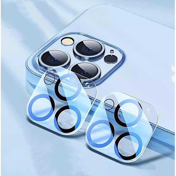 [4-pack] Skärmskydd i härdat glas för iPhone 13 Pro - Kameraskydd, Repskydd C