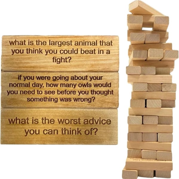 Ice Breaker Questions Tumbling Tower Game Questions Tumbling