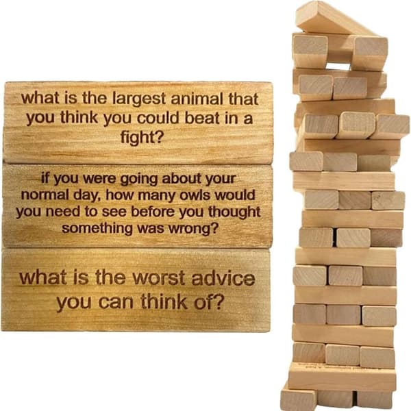 Ice Breaker Questions Tumbling Tower Game Questions Tumbling