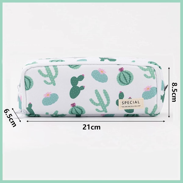 Pencil Case Teenager Girls Pencil Case Pens 3 Compartments Large Capacity Pencil Case For School & Office