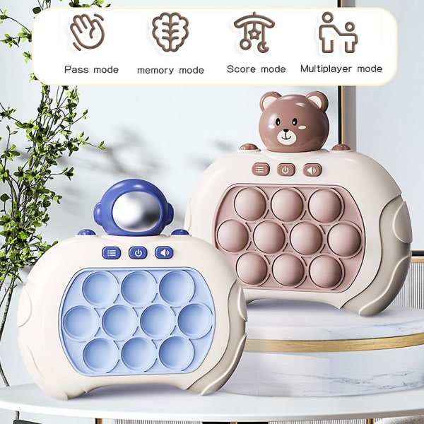Bubble Sensory Toy Stress Relief Pocket Game Machine Pedagogisk dekompresjonsleke for barn