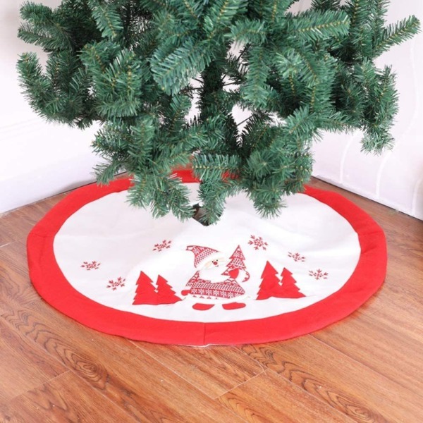 Juletræsbundsæt Juletræsnederdelpynt 90 cm
