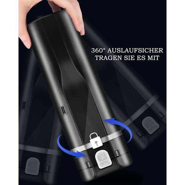 24V/12V sähköinen matkakahvinkeitin autoon/rekkaan, auton lämmitysmuki