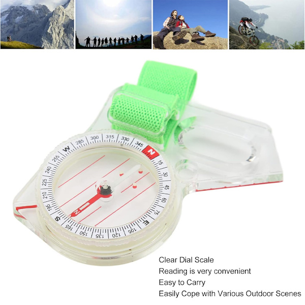 Professional Thumb Compass for Outdoor Use Elite Competition Orienteering Compass Portable Compass Map Scale Compass