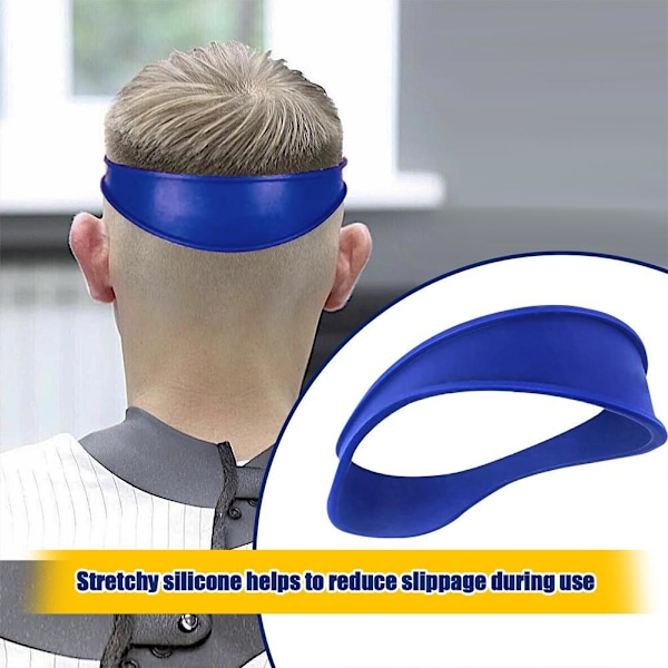 Kaula-alueen parranajon malli ja hiustenleikkuuopasta, Kaareva Silico gray 1pc
