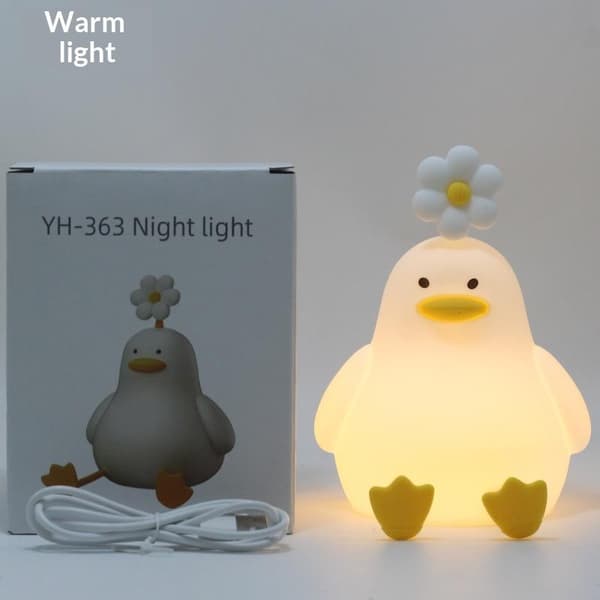 e And Led Nattlampe USB Oppladbare Nattlamper Silikon La A