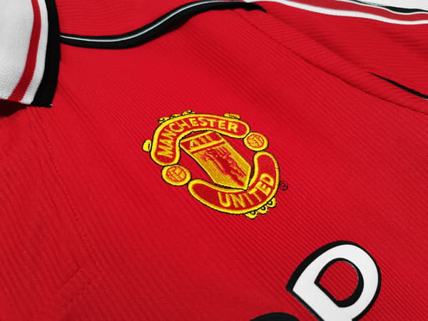 Retro egend 98-99 Manchester United hemmatröja kort Evra NO.3 Evra NO.3 Evra NO.3 L