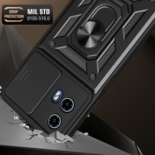 Tech-Protect CamShield Pro Musta Motorola Moto G85 5G:lle 70