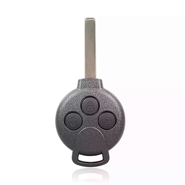 för 2007 - 2015 Smart Fortwo 451 Bil 3 Knapp Fjärrnyckel 434MHz PCF7941 Chip