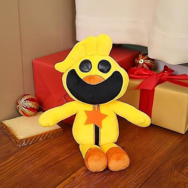 Smiling Critters Plys, Funny Smiling Critters Plys, Søde tøjdyr Pude Dukke Legetøj til fans Børn Drenge Piger Fødselsdag [DB] Kickin' Chicken