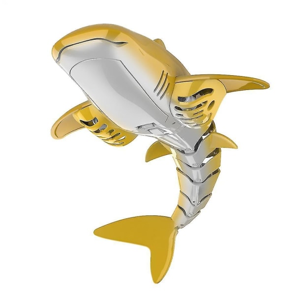 Golden Shark Boat Robot Radio Simulation Vedenpitävä malli Elektroninen kaukosäädin Uimalelut