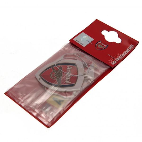 Arsenal FC Luftfräschare (3-pack) One Size Röd Röd Red One Size