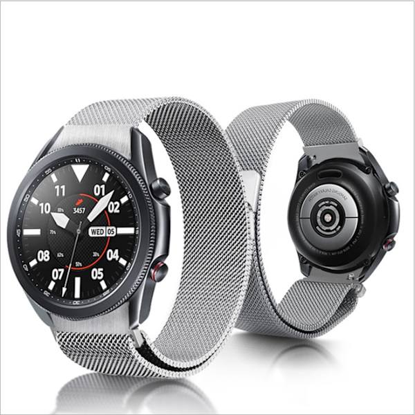 20mm ranneke yhteensopiva Samsung Galaxy Watch 5/5 Pro/ Watch 4/ Watch 4 Classic/Active/Active 2/Galaxy Watch 3 41mm/ Watch 42mm/Gear S2