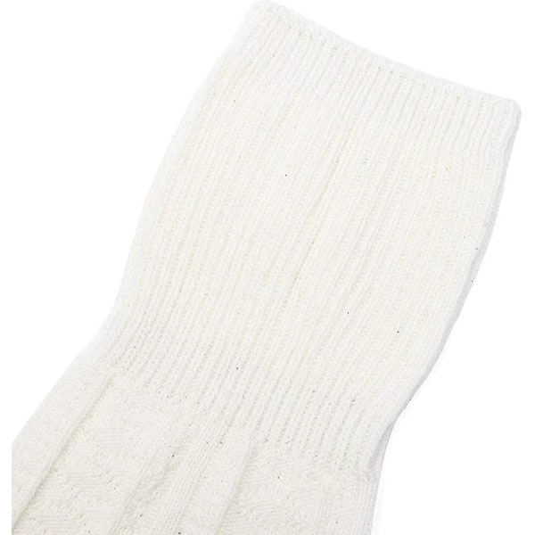 1/2 par knæstrømper over knæstrømper lange stribede sokker benvarmere lår