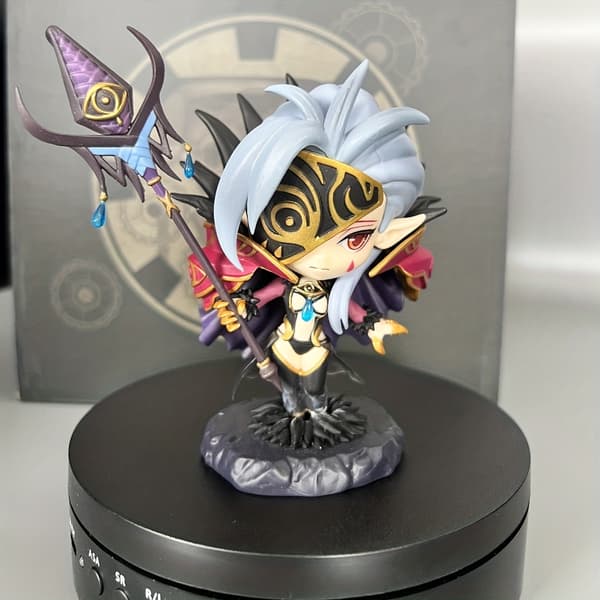 1 st Chibi Anime Spel Chibi Krigarfigur - Samlarobjekt i Chibi-stil med dynamiska poser, Chibi Karaktärsstaty för Bordsrollspel... 1PC Model