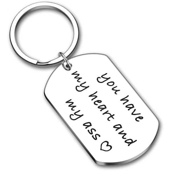 Valentine's Day Gift Keychain Husband Boyfriend Anniversary Birth