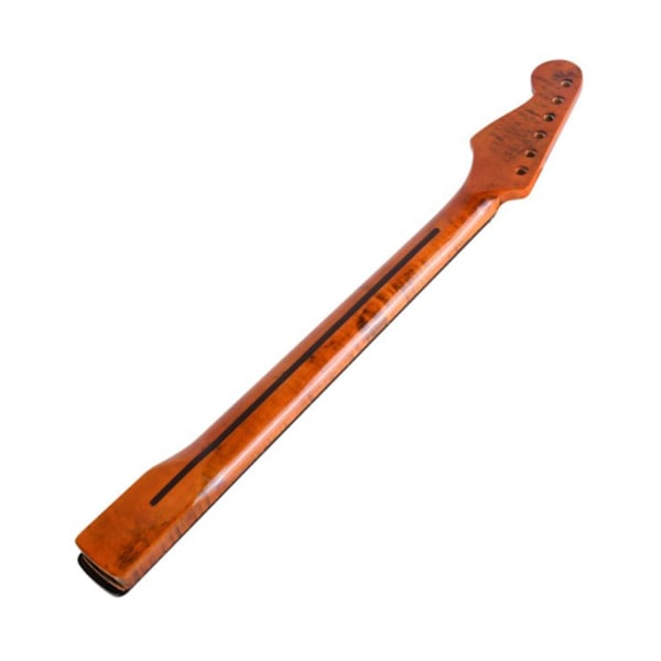 Elgitarrhalsbyte för gitarrhals DIY-delar Byte 22 Rose Wood Greppbräda Bindning för TL ST Tele Bakre Centerlinje