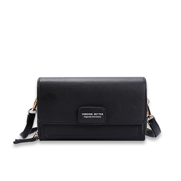 Läder Designer Axelväska Kvinnor Ny Solid Kvinnlig Messenger Liten Väska Dam Plånbok Handväska (Rosa)