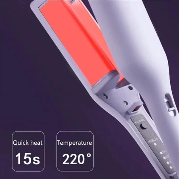 Hårlockare med 4 temperaturinställningar - Vågtång