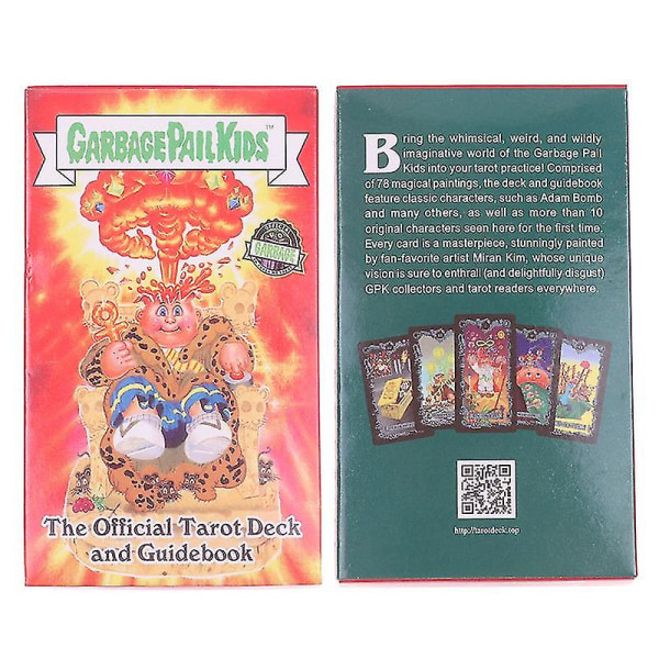 Garbage Pail Kids Tarot Prophecy Fate Divination Deck Familjespel Brädspel