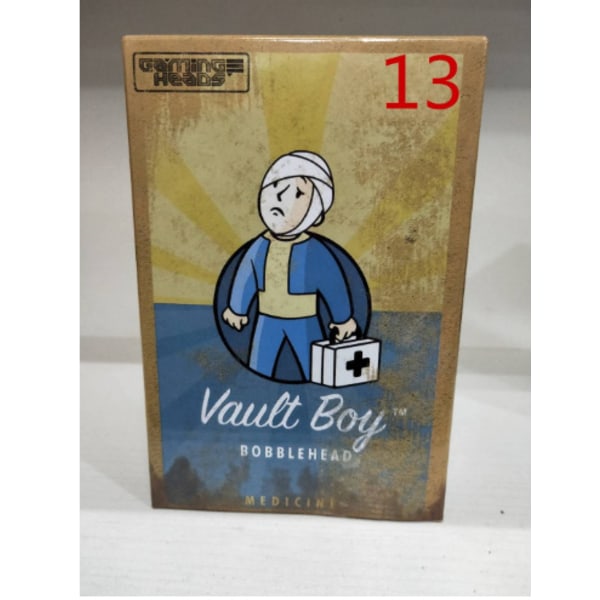 Fallout Vault Boy Bobblehead PVC Actionfigur Samleobjekt Model Legetøj Brinquedos Forskellige Stilarter 13#