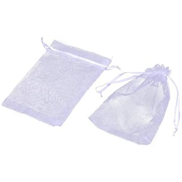 Organza lahjapussit 100 kpl 10CMx15CM Organza pussit Kauniit pienet organza pussit juhlapuolueille