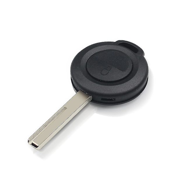Fjernkontroll 2 knapper bilnøkkel skall deksel etui for Mitsubishi Colt Warior Carisma Spacestar rett nøkkel ubeskåret blad