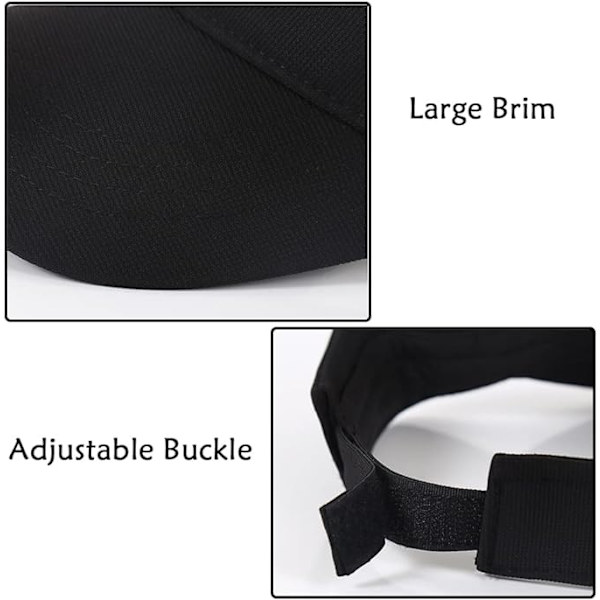 Supersalg! Solhatte, golfhatte, solhatte Cotton top black
