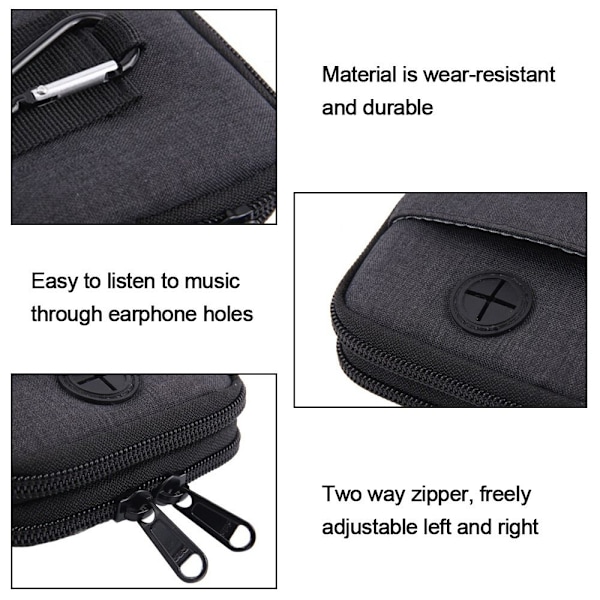RFID Pass ID Bag Dokumentmappe RØD ed