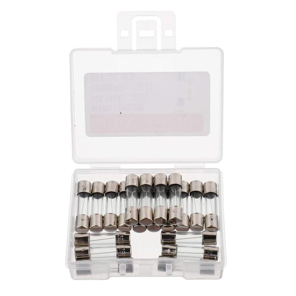 F6.3AL250V Snabba Säkringar - 6.3A 250V Glasrör, Snabba Säkringar (20-pack)