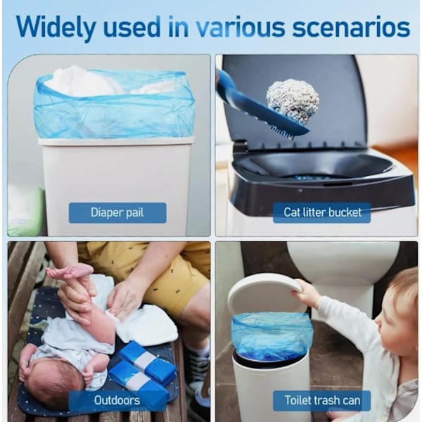 20 stk. Kassetter til Engangsbeholdere til AngelCare, Tommee Tippee Twist & Click Værktøjer