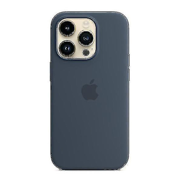 Silikonskal för iPhone 14 Pro Storm Blue