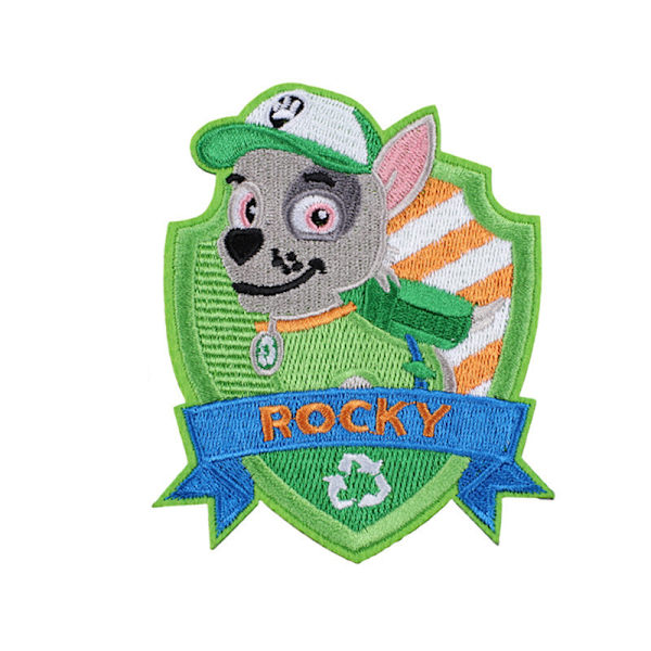 15 st Paw Patrol anime broderade märken hundsköld barn