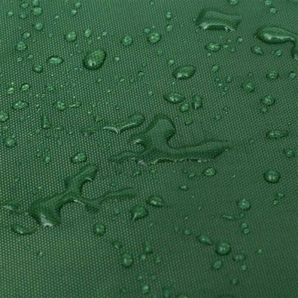 Firkantet presenningstrekk med Oxford-snøre brukt til sandkasse, basseng, hage eller hage (grønn, 120x120 cm)