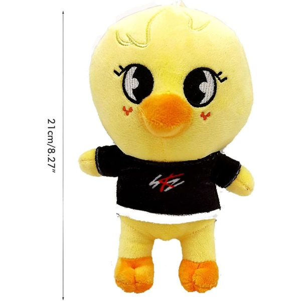 Skzoo Plysch, 21 cm Stray Kids Plyschleksaker, Kreativa Mjuka Cartoon Plyschleksaker Presentleksaker för Barnfans (bbokari)645674315731