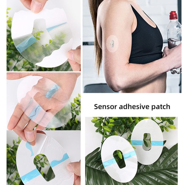 10 kpl Dexcom G6 Over-laastaria Vedenkestävä Läpinäkyvä G6 Liima onesize