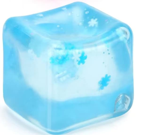 💥 Modevara Hög Kvalitet Bra Pris Snabb Leverans Sky Blue Crystal Snowflake