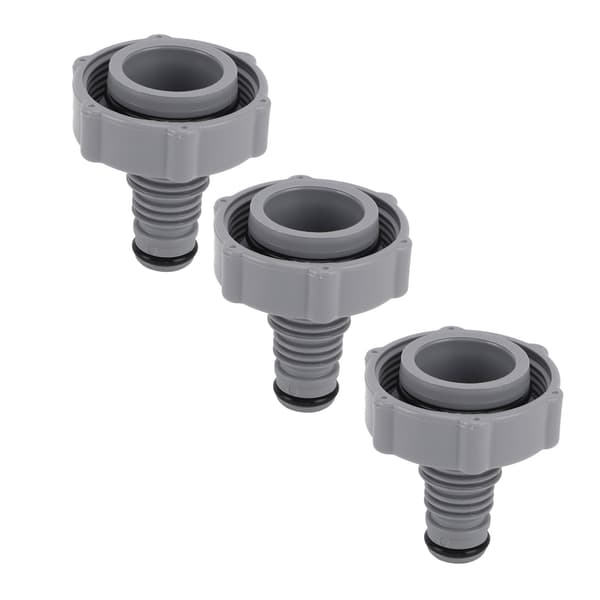 3 STK./Sælg Bestway P6H1419 Slangeadapter (Grå? 32 mm) Tilslutningsadapter