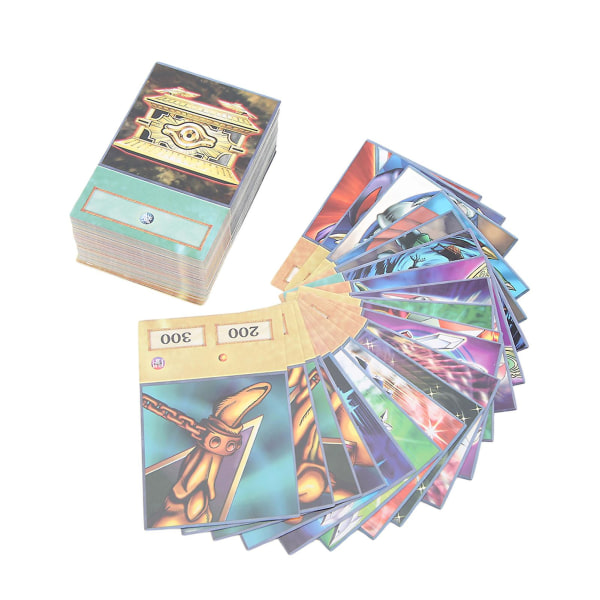 100 st Game sällsynt kort gör-det-själv samlar diverse färgglada kollektiva sällsynta kort för barn