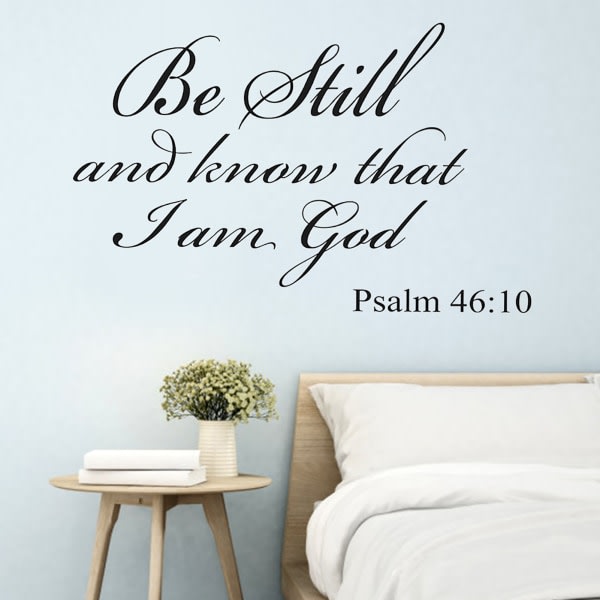 Durable Bible Verse Wall Decals Christian Quote Wall Art