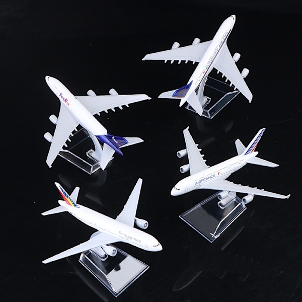 Original model A380 Airbus flyvemaskine modelfly Diecast Model - Perfekt FedEx FedEx One Size