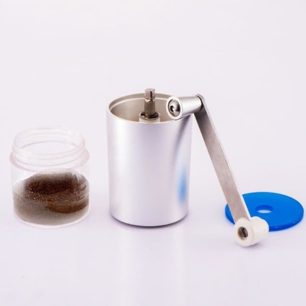 Bärbar kaffekvarn mini rostfritt stål handmanual 11*4,5 cm