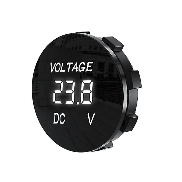 Dc 12v-24v LED-panel Digital spänning Voltmätare Display Voltmeter Motorcykel Bil--
