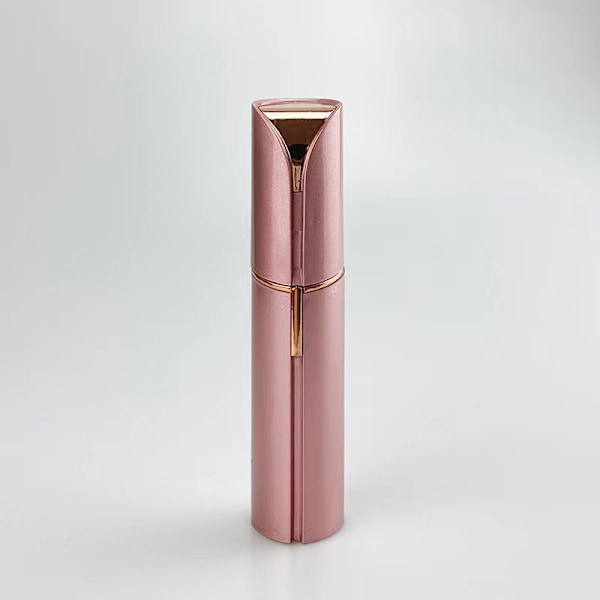 Ögonbryns-/ansikts-/nshårstrimmer, trimmer, batteri rose gold